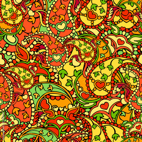 Seamless pattern of