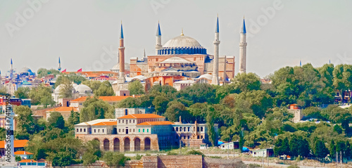 Fototapet Basilica Hagia Sophia in Istanbul