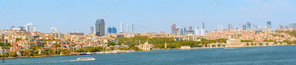 Panoramic view at Istanbul, Turkey.