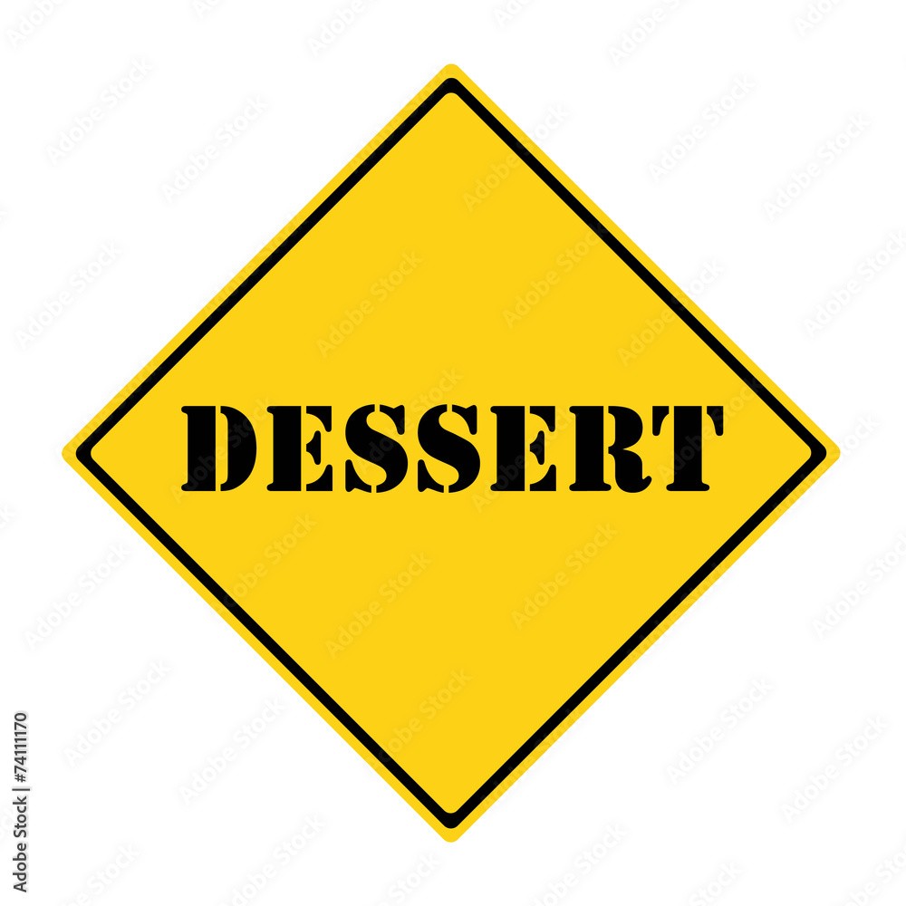 Dessert Sign Dessert Sign