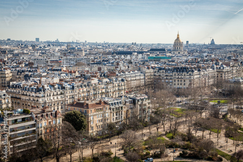 View over the rooftops of Paris © juniart
