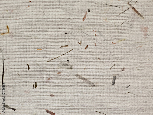 Obraz na płótnie Handmade beige rice paper texture as background. w salonie