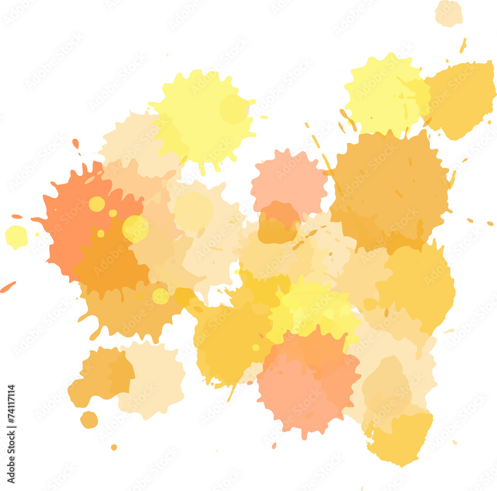 abstract background with paint stains
