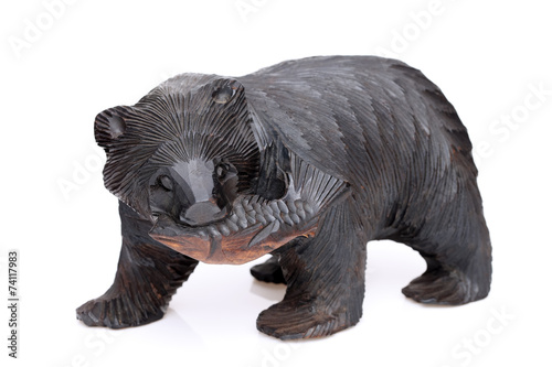 Fototapeta Naklejka Na Ścianę i Meble -  木彫りの熊