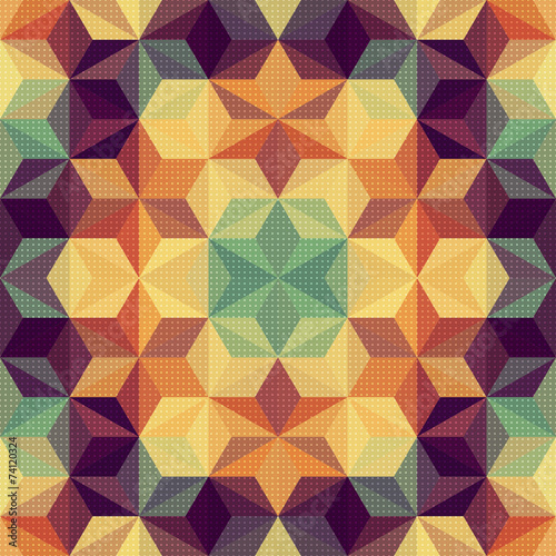 Abstract Mosaic Pattern