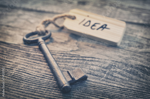 Key and label