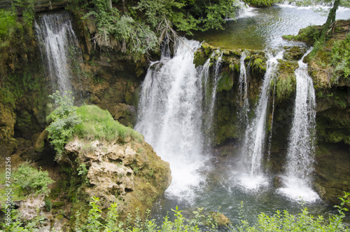 rastoke waterfall