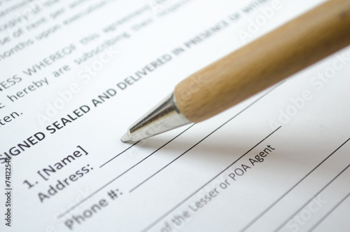 Filling personal data