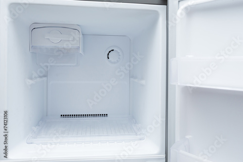 empty refrigerator freezer