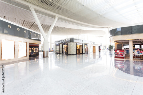modern shopping mall interior photo