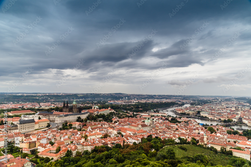 Red Roofs of Prague