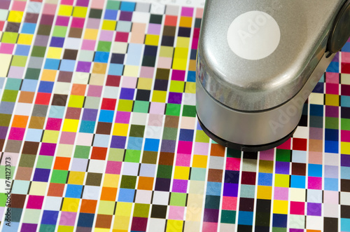 Print Spectrophotometer on Chart Calibration photo