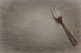 fork  -- illustration based on own photo image