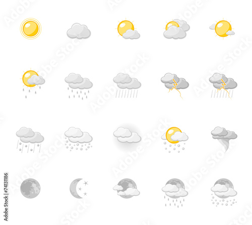 Weather icons
