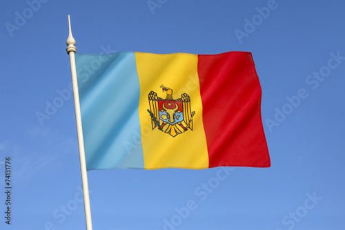 Flag of the Moldovia photo
