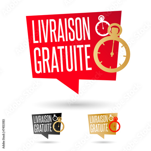 Livraison gratuite !