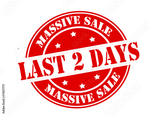 Massive sale