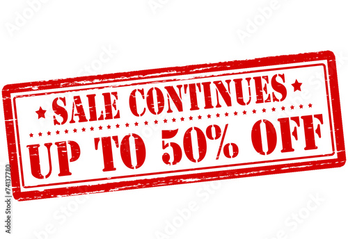 Up to fifty percent off