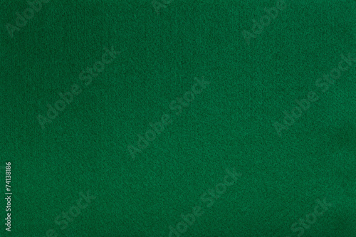 Green felt tissue cloth, closeup texture background
