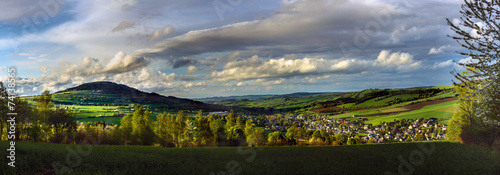 Blick von Königswalde auf den Pöhlberg photo