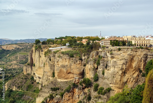 rock in Ronda, Spain