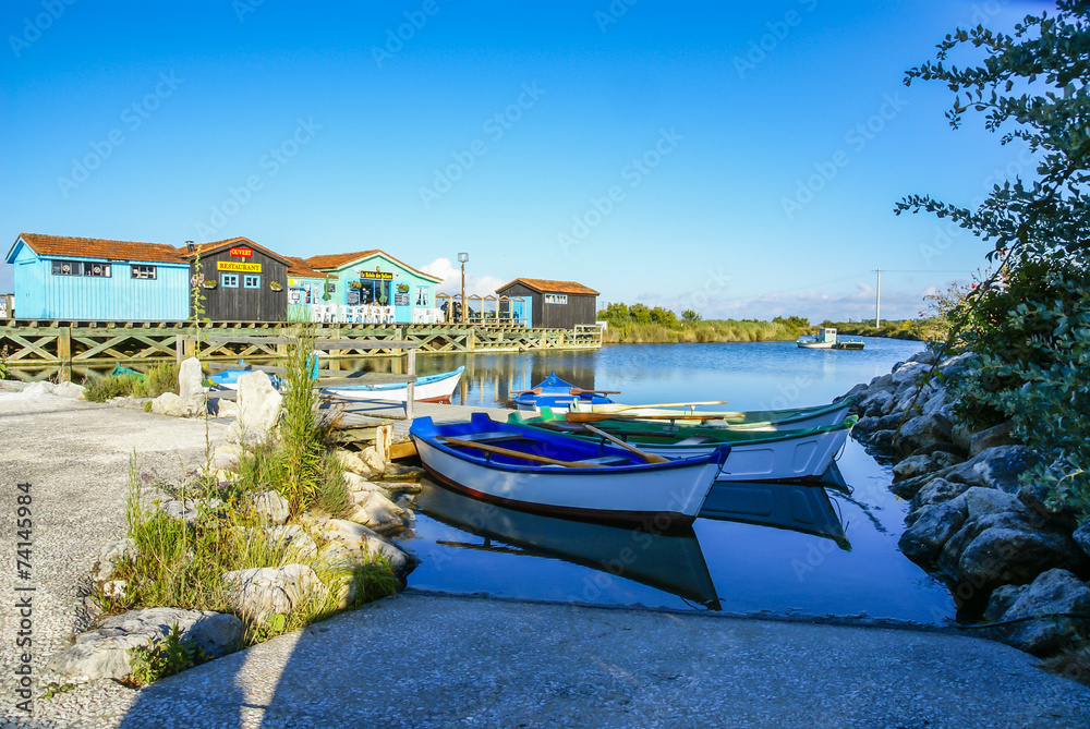 Île d'Oléron cabanes colorées