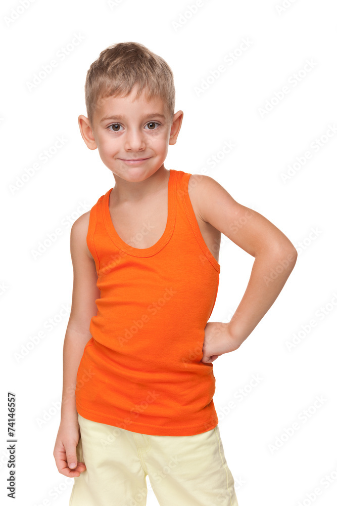 Smiling little boy Smiling little boy