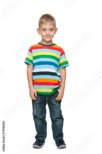 Fashion little boy