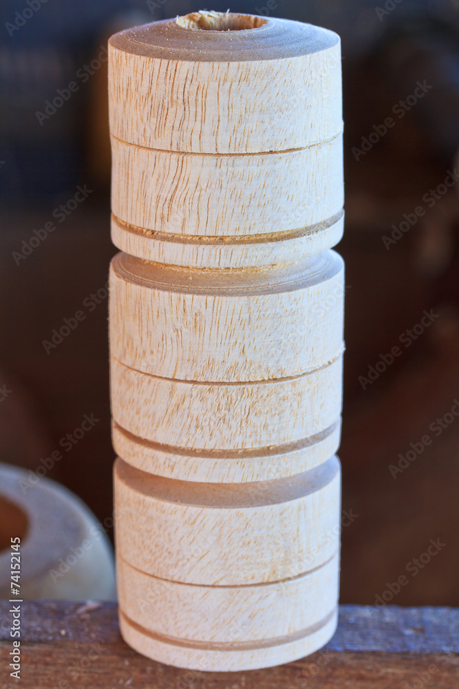 Handmade umbrella frames in Asian style