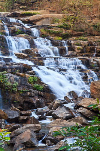 Mae Ya waterfall in Chiangmai province of Thailand