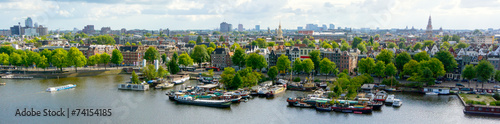 Old Amsterdam city