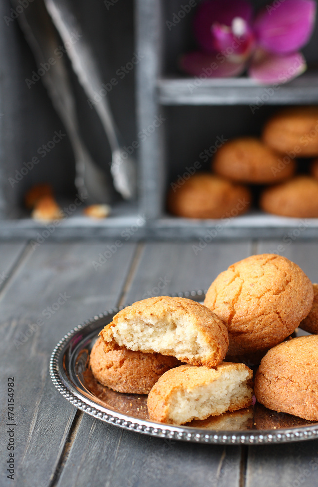 Dutch almond cookies called Dutch almond cookies called