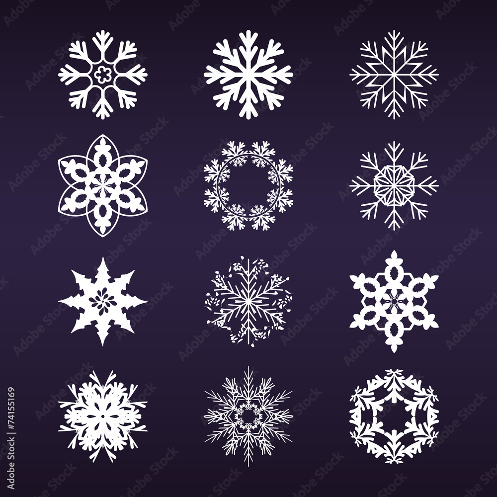 Snowflake set