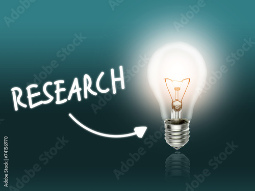Research Bulb Lamp Energy Light turquoise