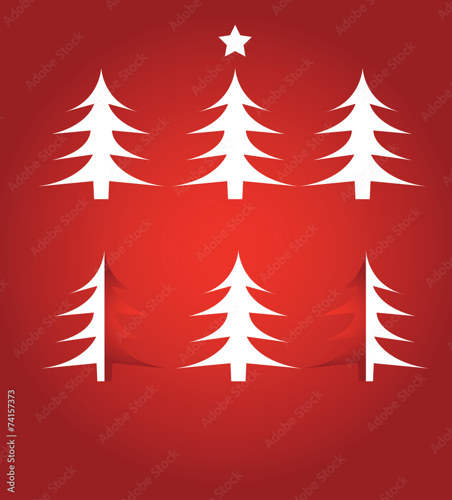 Obraz premium Christmas tree