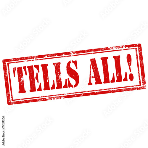 Tells All!-stamp