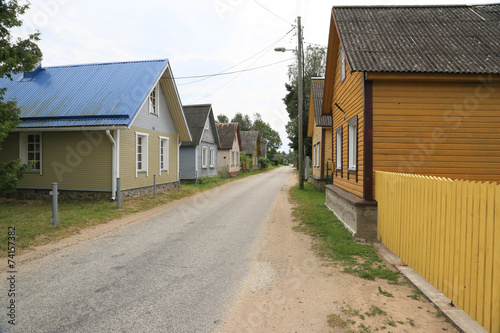 Dorfstasse im Baltikum © photofranz56