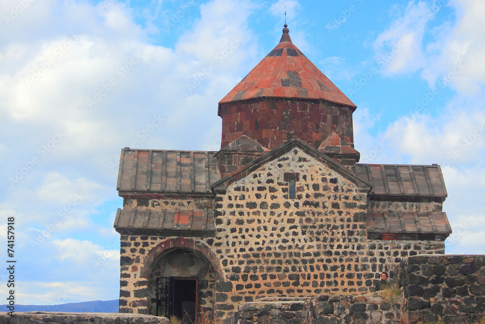 monastic complex Sevanank in Armenia