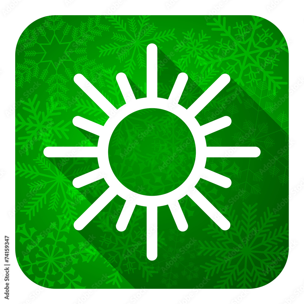 sun flat icon, christmas button, waether forecast sign sun flat icon, christmas button, waether forecast sign