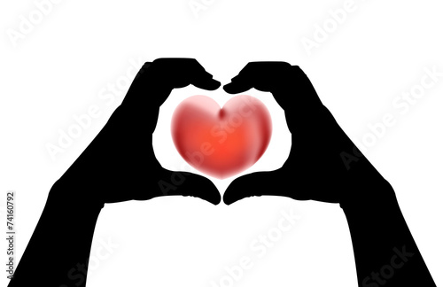 Heart Shaped Hands