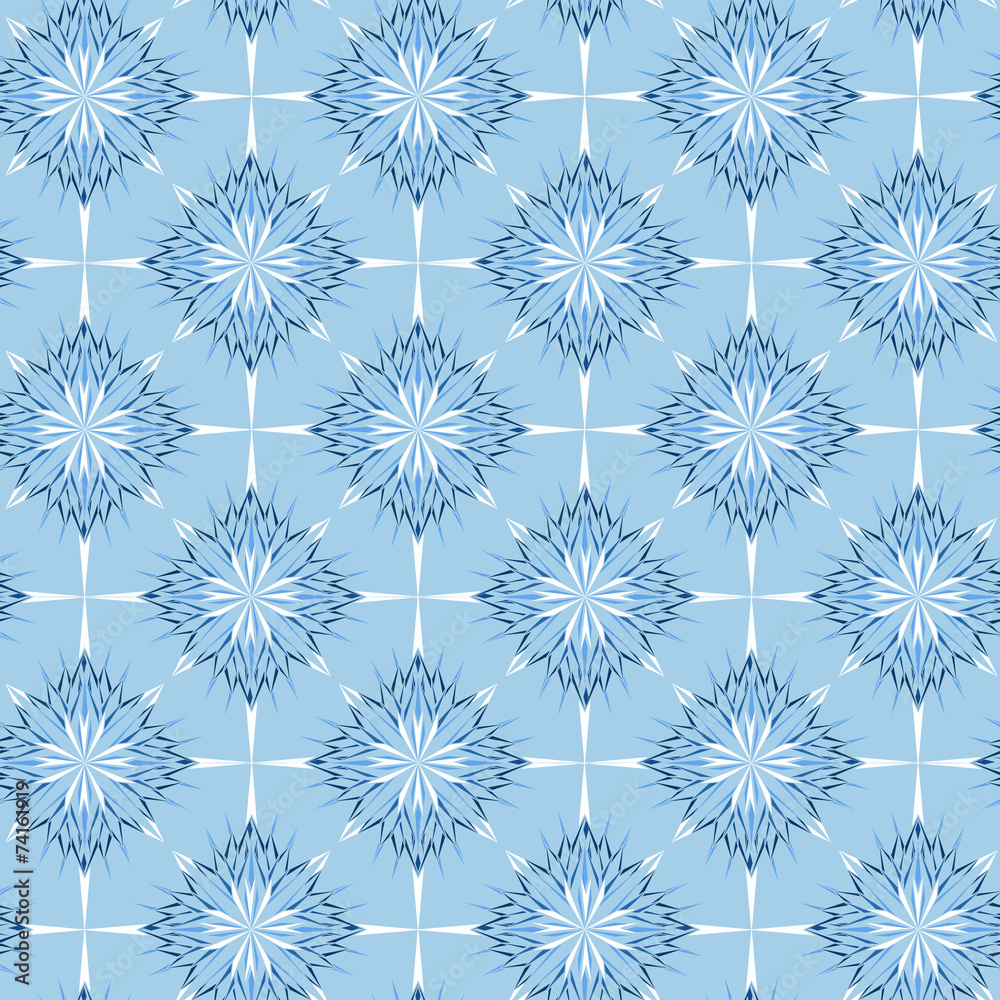 Snowflakes seamless texture Snowflakes seamless texture