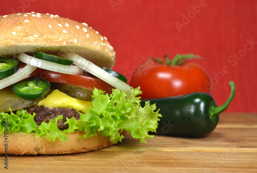 Tex-Mex-Burger