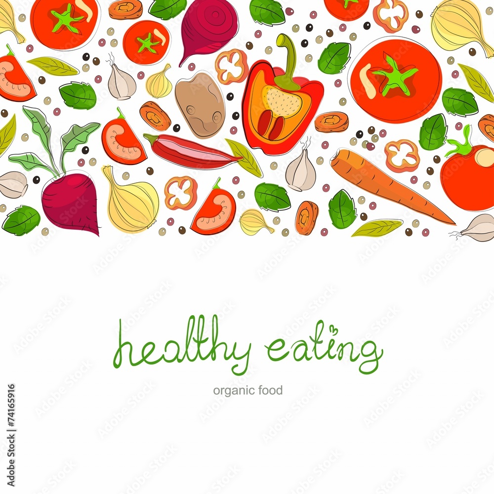 Background with bright healthy vegetables Background with bright healthy vegetables
