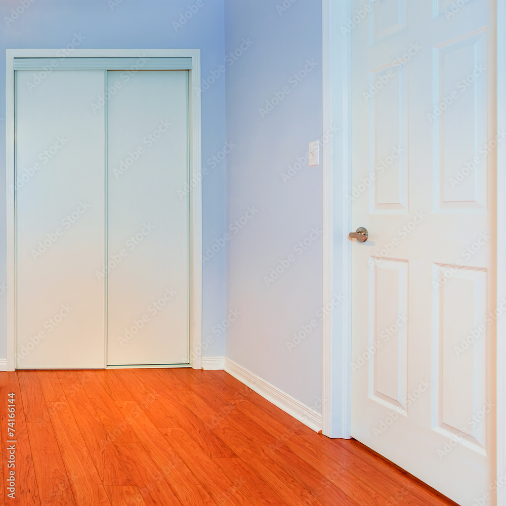 Empty Bedroom in a New Apartment Empty Bedroom in a New Apartment