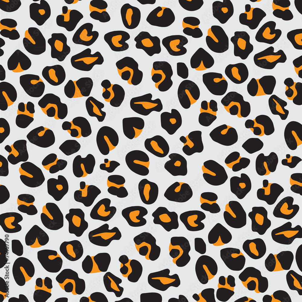 Closeup Leopard skin pattern Closeup Leopard skin pattern