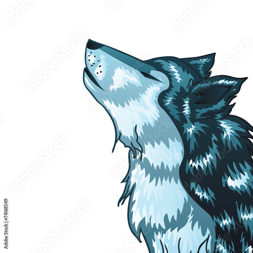 Howling Wolf Head