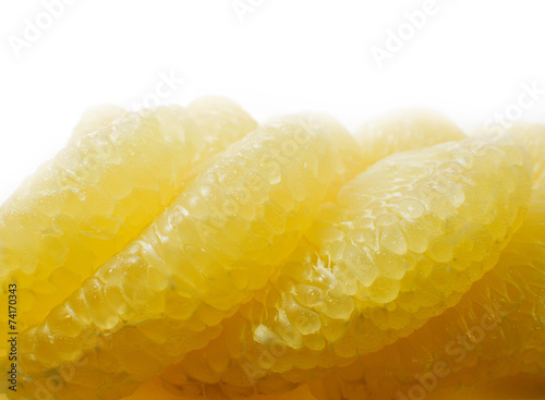 Pomelo isolated on white background  photo