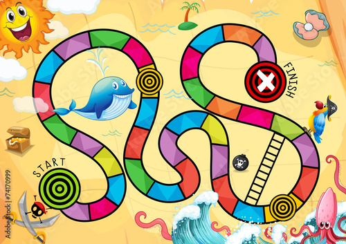A pirate boardgame