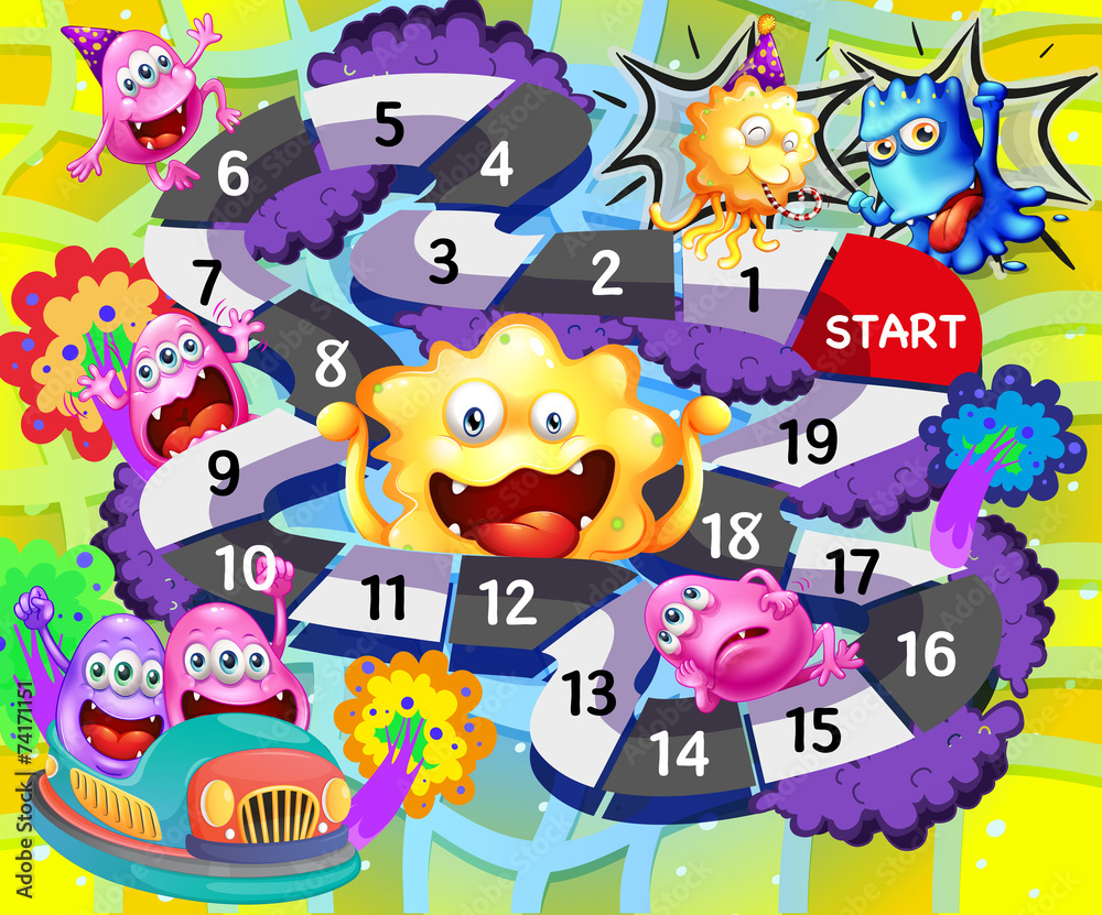Obraz premium Board game