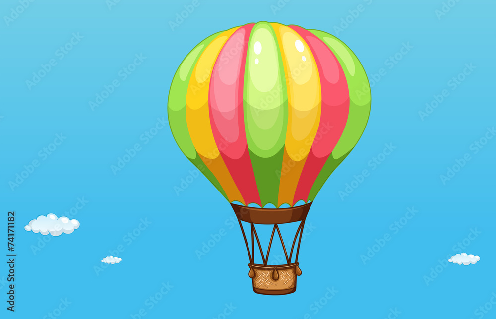 Obraz premium A hot air balloon